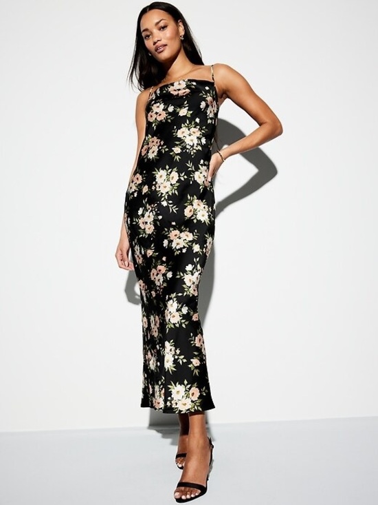 Old Navy Dresses & Skirts - Satin Cowl Maxi Dress